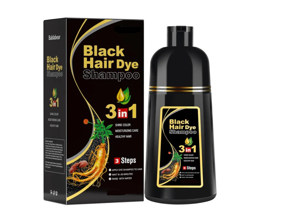 Hair Dye Shampoo (500ml) – An instant coloring shampoo